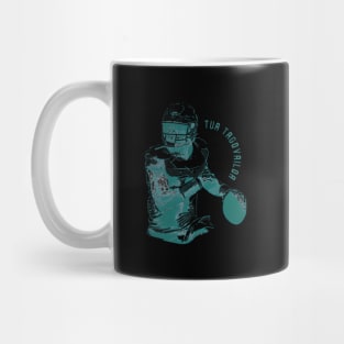 Tua Tagovailoa Miami Vinatge Mono Mug